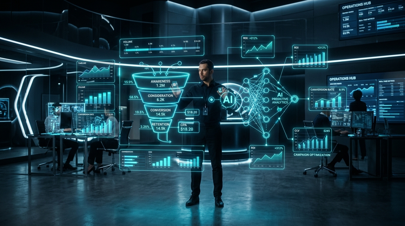 Centro de Operaciones de Marketing Digital con Inteligencia Artificial