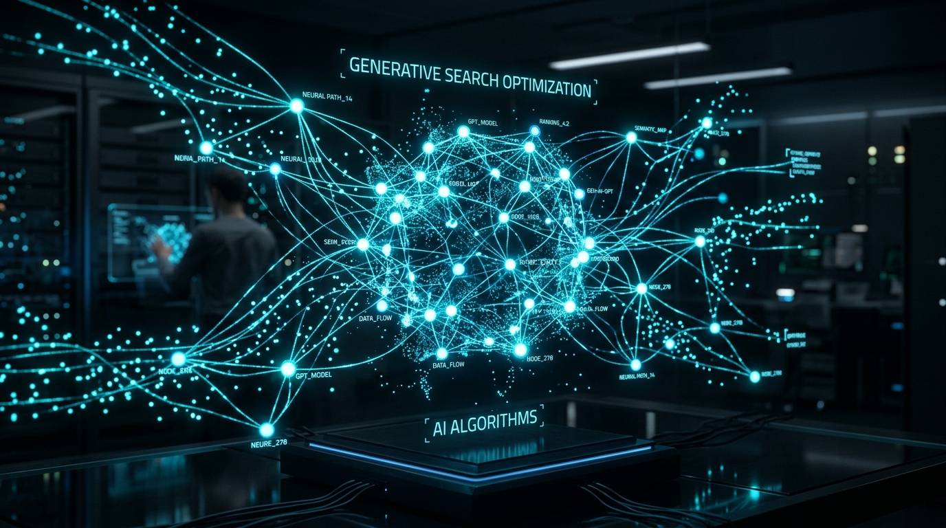Generative Search Optimization y Algoritmos de Inteligencia Artificial